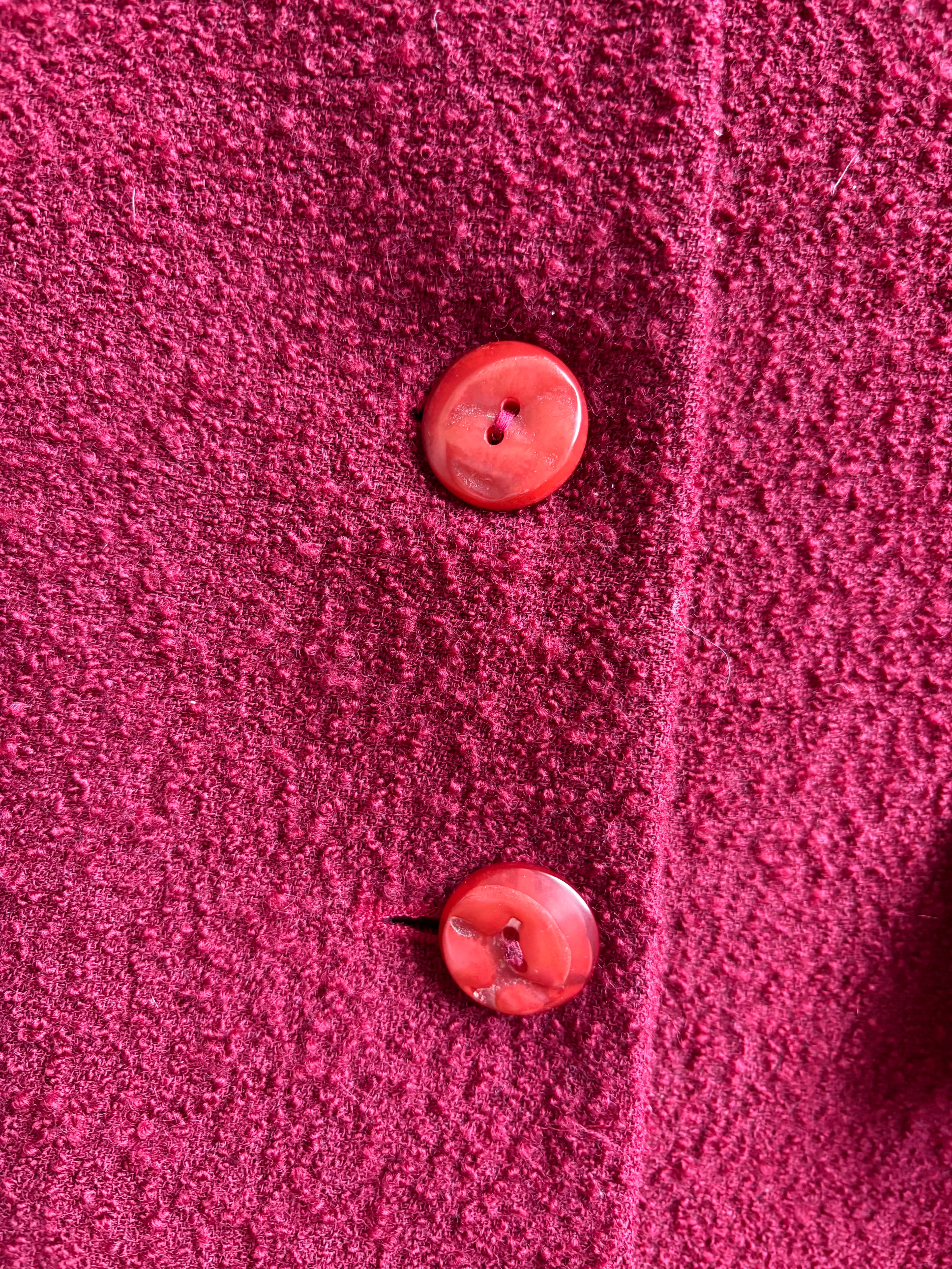 1980s Vintage 'Ivoire de Balmain' Bouclé Jacket