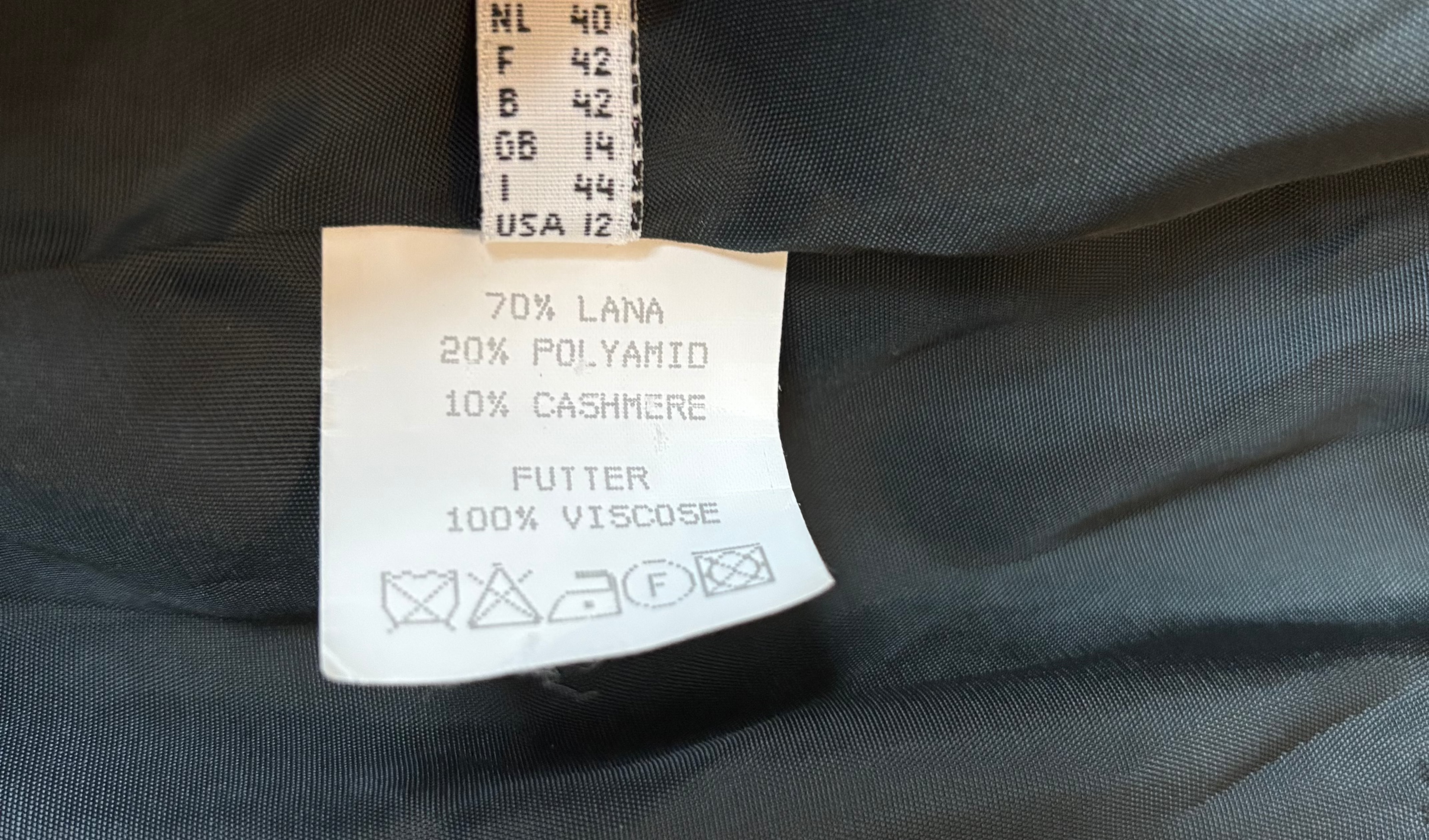 Wool & Cashmere Full-length Coat