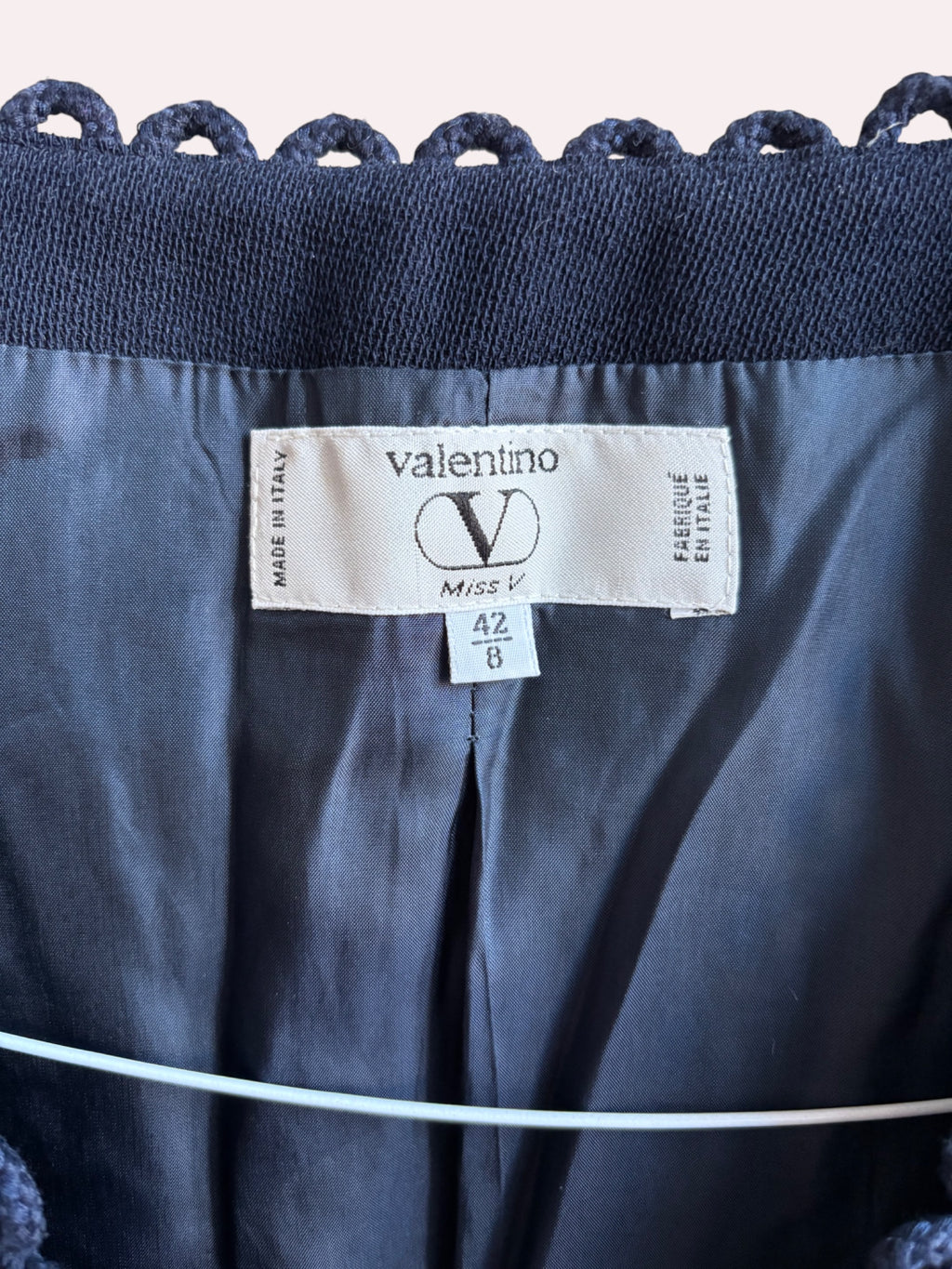 1990s Scalloped Valentino Jacket