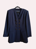 1990s Guy Laroche Navy Jacket