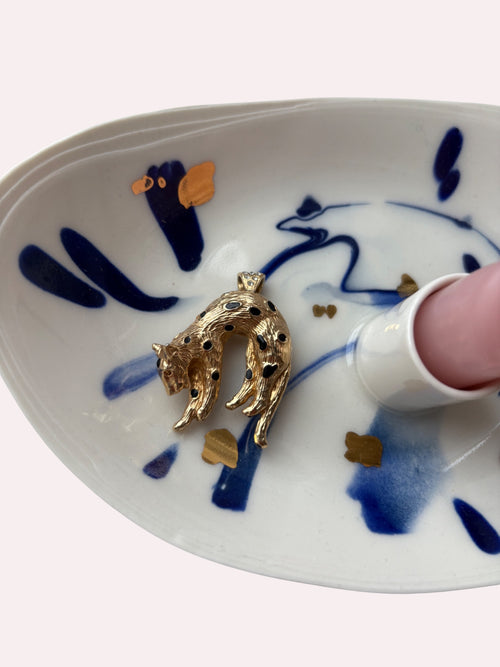 1980s Leopard Brooch & Pendant