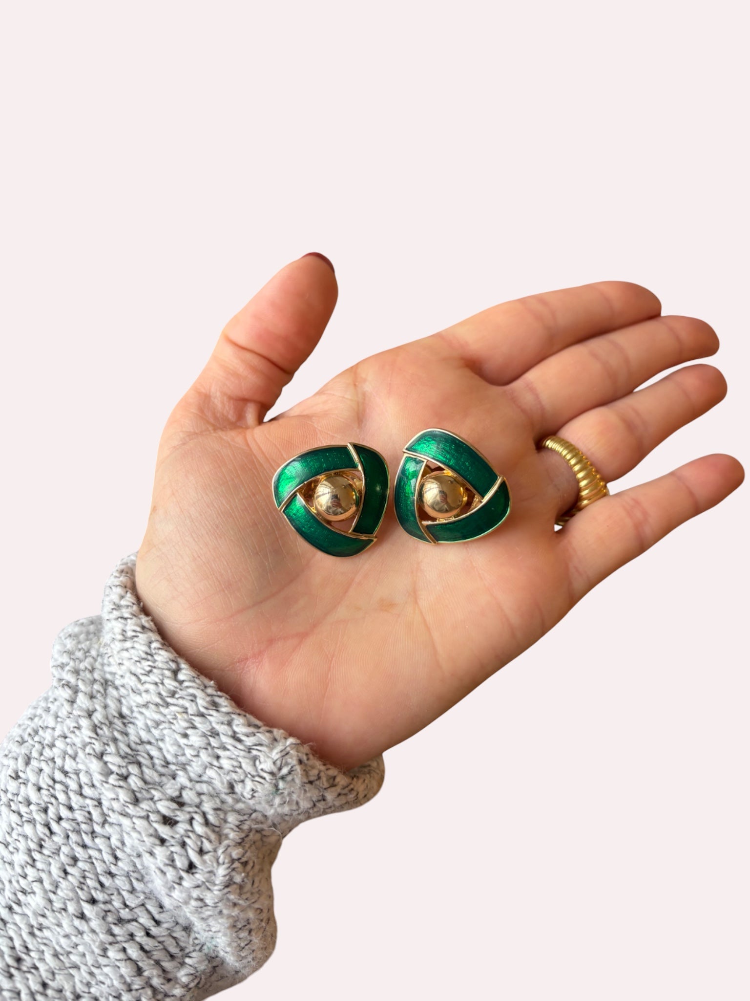 1980s Clip-On Earrings