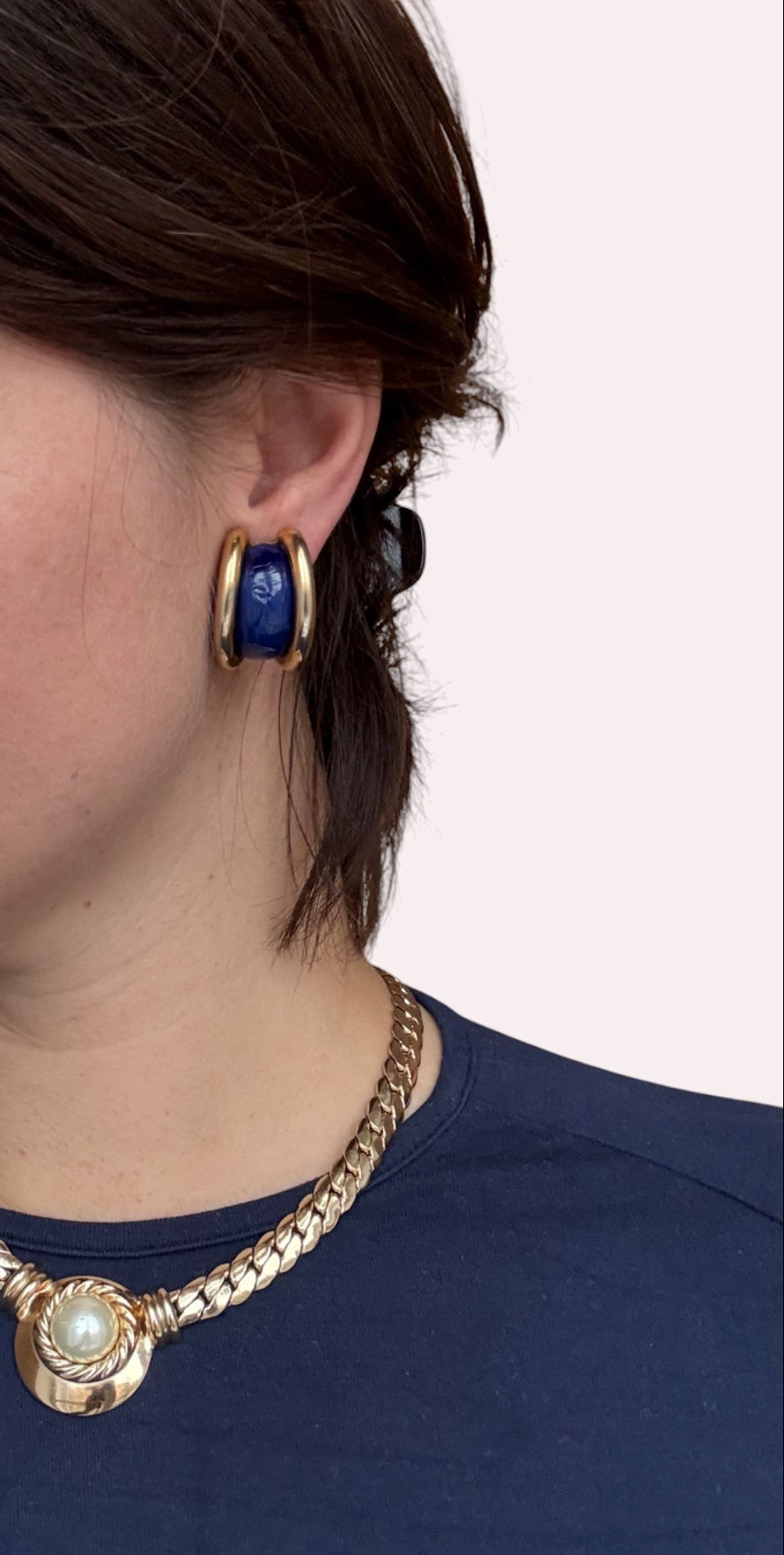 Giuliano Fratti 1950s Clip-On Earrings