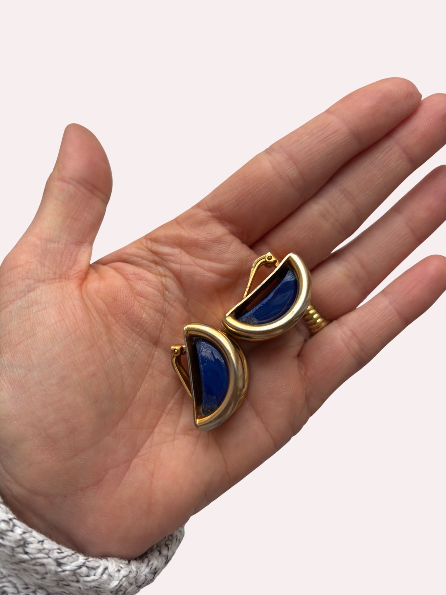 Giuliano Fratti 1950s Clip-On Earrings