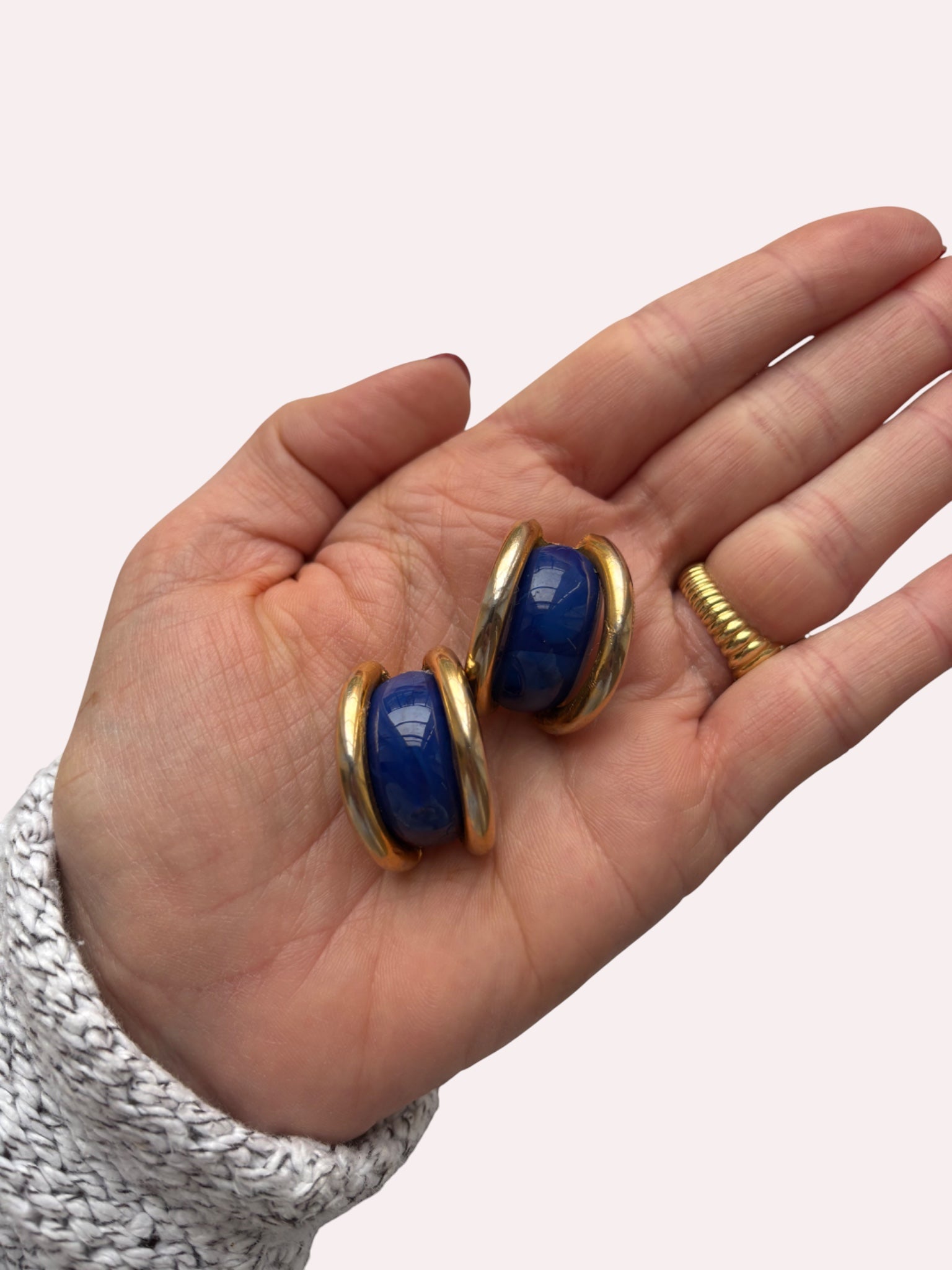 Giuliano Fratti 1950s Clip-On Earrings