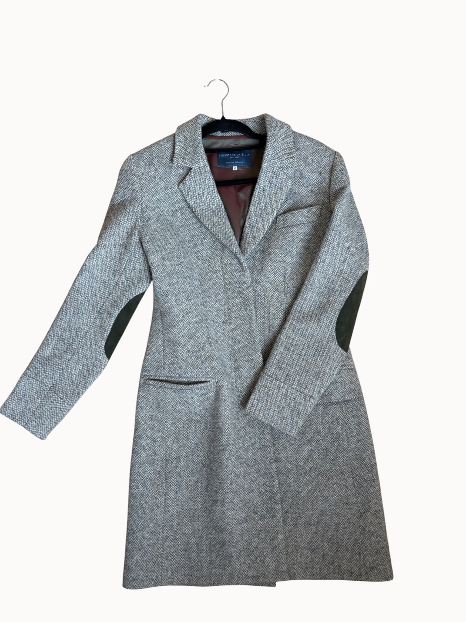 Johnston's of Elgin Tweed Coat